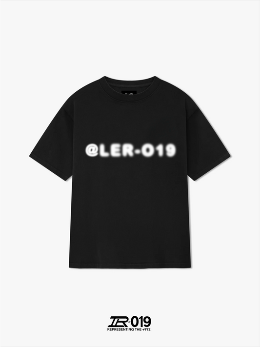 GRAFFITI LOGO T-SHIRT BLACK