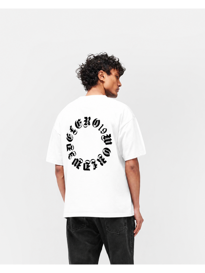 GOTHIC LOGO T-SHIRT WHITE