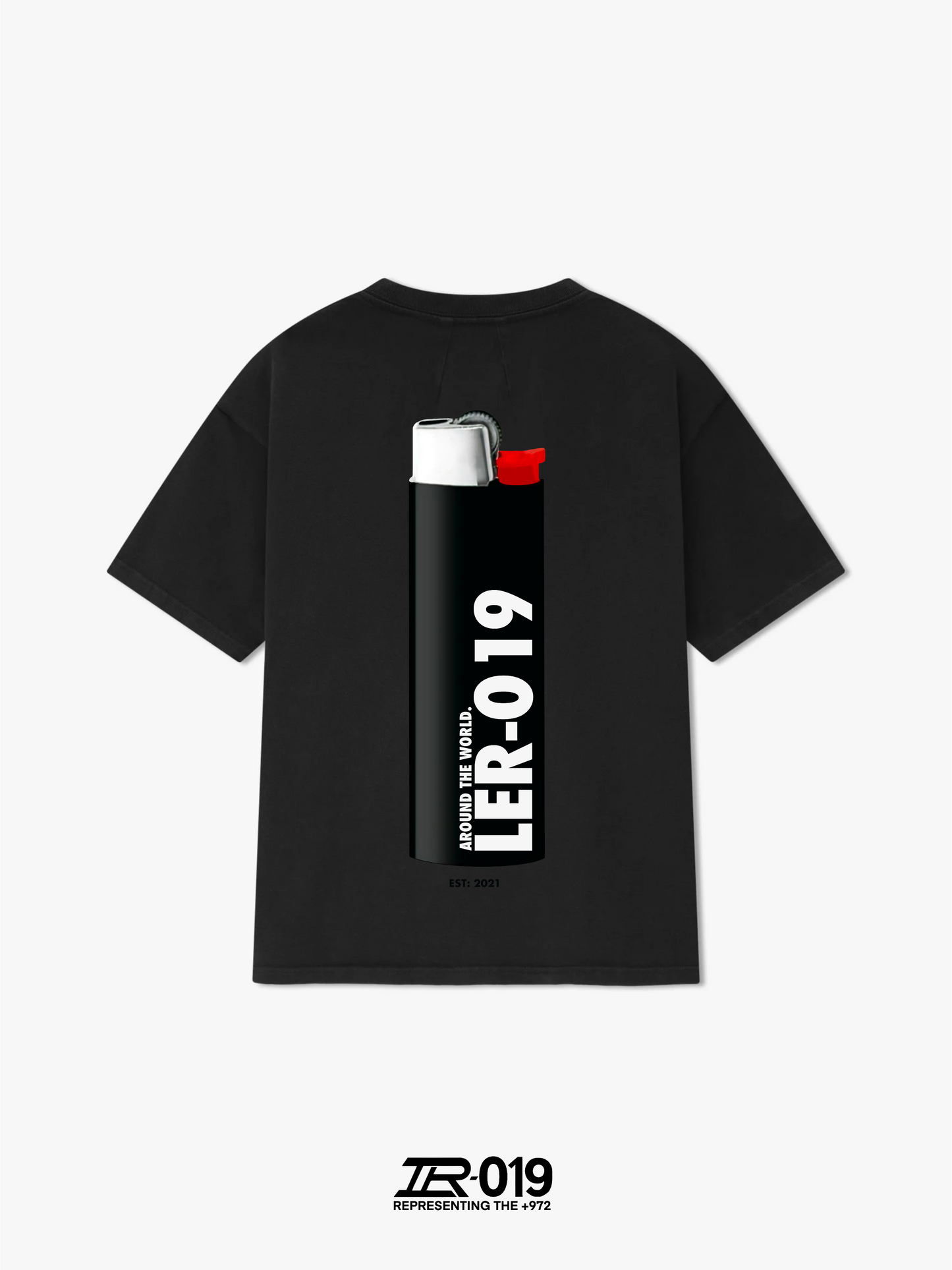 LIGHTER T-SHIRT BLACK