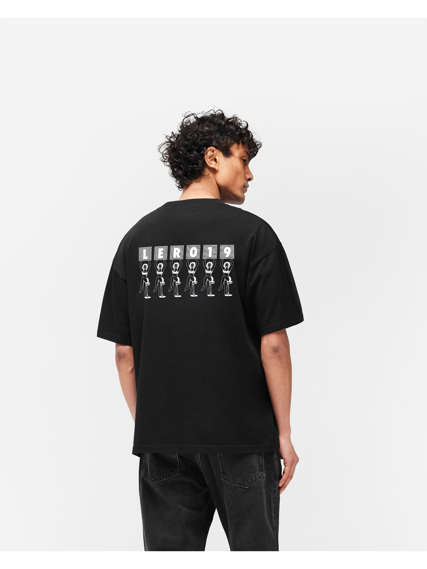 CHEERLEADERS T-SHIRT BLACK