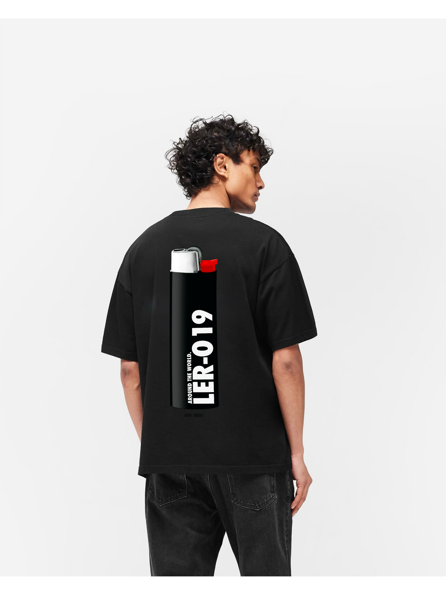 LIGHTER T-SHIRT BLACK