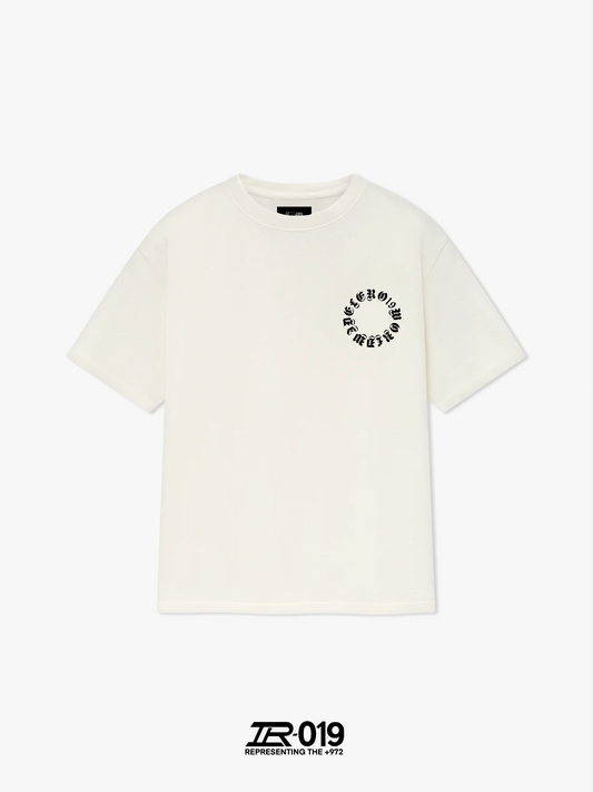 GOTHIC LOGO T-SHIRT WHITE