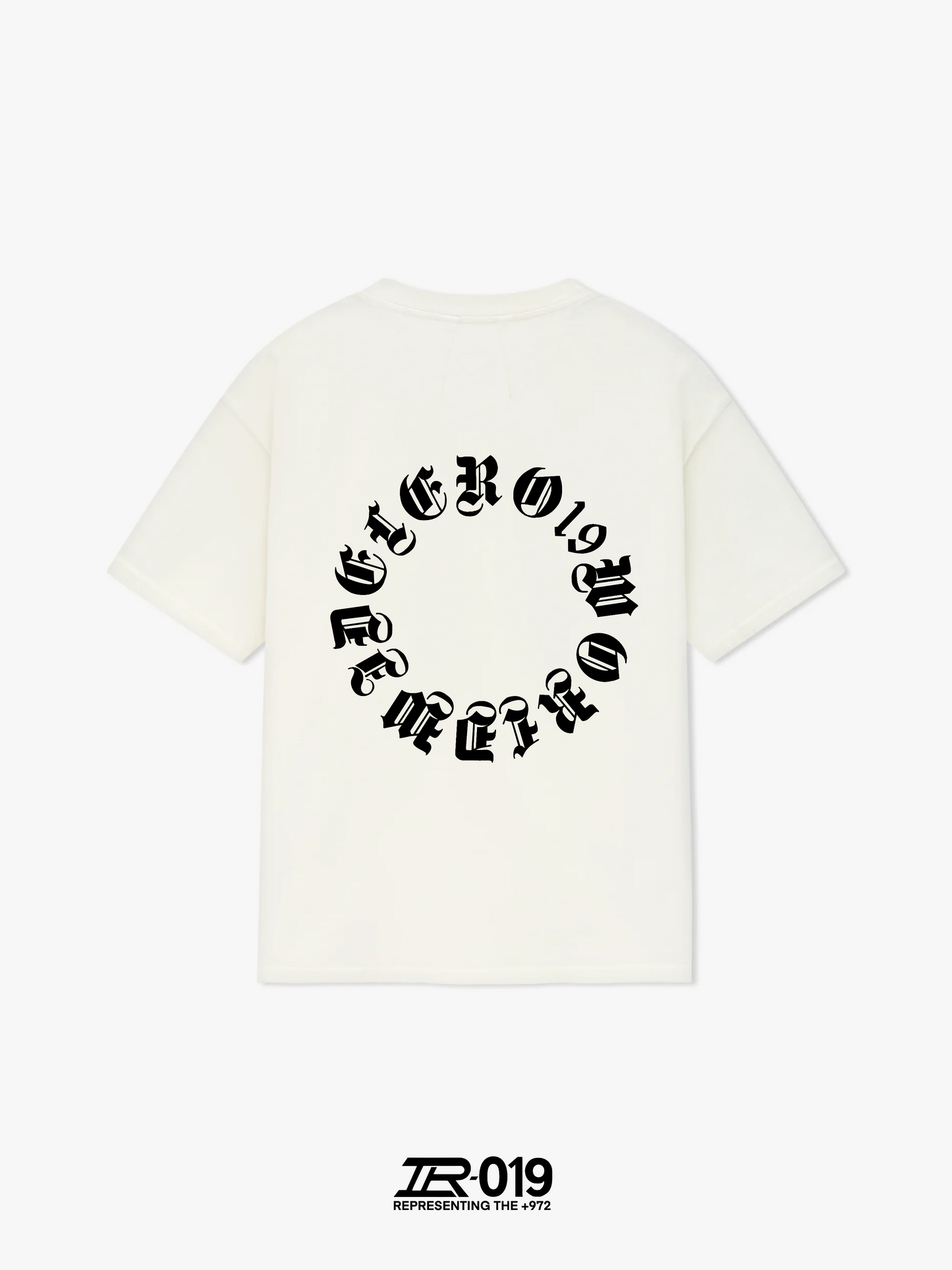 GOTHIC LOGO T-SHIRT WHITE