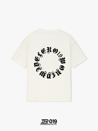 GOTHIC LOGO T-SHIRT WHITE