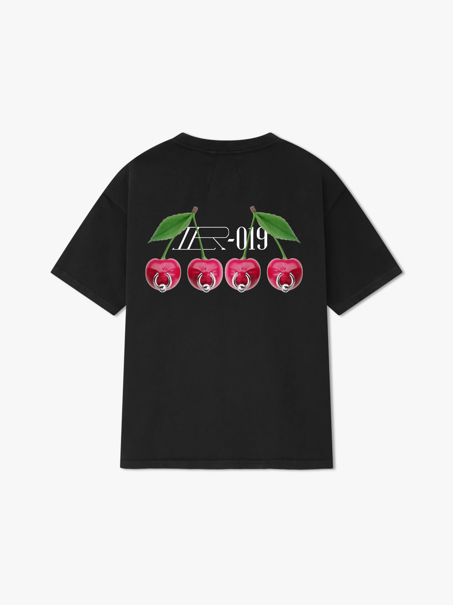 CERRIES T-SHIRT BLACK